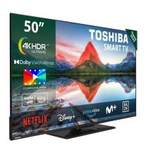Tv toshiba 50 pulgadas led 4k uhd - 50uv3463dg smart tv