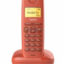 Telefono fijo inalambrico gigaset a170 rojo 50 numeros agenda - 10 tonos