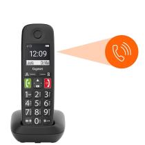 Telefono fijo inalambrico gigaset e290 duo negro 300 numeros - 42 tonos