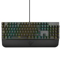 Teclado mecanico gaming phoenix mk1 elite full rgb configurable switches brown usb con reposamuñecas