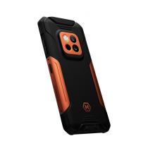 Telefono movil smartphone rugerizado hammer construction 2 5g thermal - 8gb - 256gb - 6.58 pulgadas - naranja