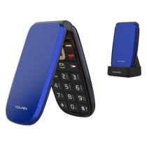 Telefono movil volfen astro flip 4g azul