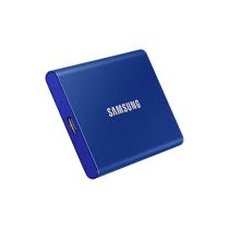 Disco duro ssd samsung 1tb pssd t7 nvme externo azul