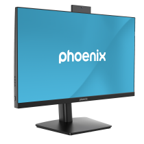 Monitor phoenix visión 24 pro 23.8 pulgadas full hd panel ips webcam integrada abatible hdmi + dp altavoces integrados