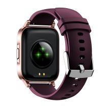 Reloj smartwatch leotec multisport crystal ip68 purpura 1.69 pulgadas
