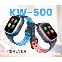 Reloj smartwatch forever look me kw - 500 4g color azul