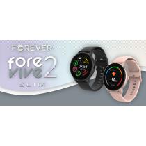 Reloj smartwatch forever forvive 2 slim sb - 325 color negro