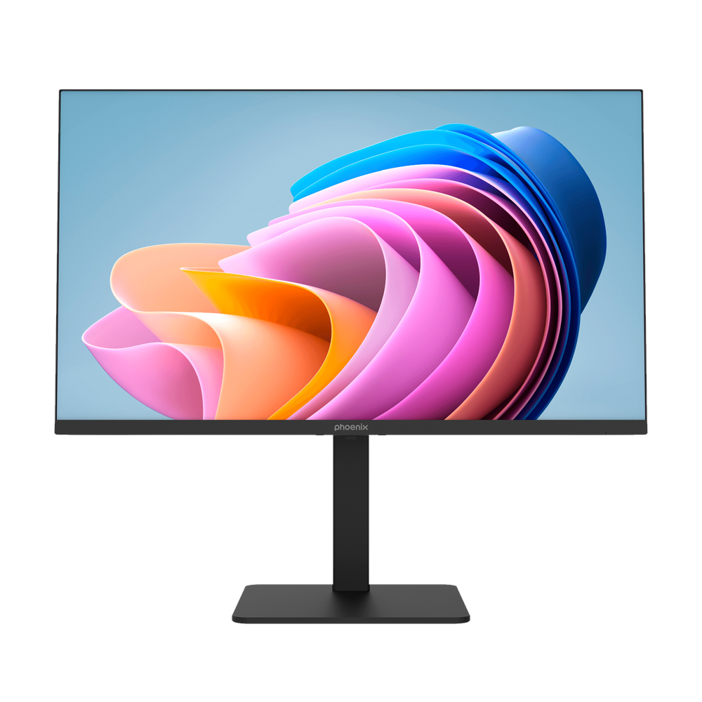 Monitor phoenix view 24 pro 23.8 pulgadas 2full hd panel ips hdmi + dp + vga altavoces integrados peana regulable