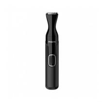 Cortapelo philips + naricero nt5650 - 16 negro 3 peines - cuchilla lavable - ducha - recortador - pila aa