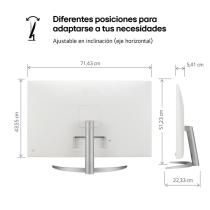 Monitor led lg my view 32sq700s 31.5 pulgadas 3840 x 2160 5ms hdmi usb - c altavoces smart tv