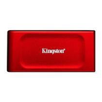 Ssd externo kingstón xs1000 rojo