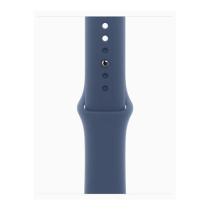 Smartwatch apple watch series 10 gps 42mm silver case denim sport band m - l