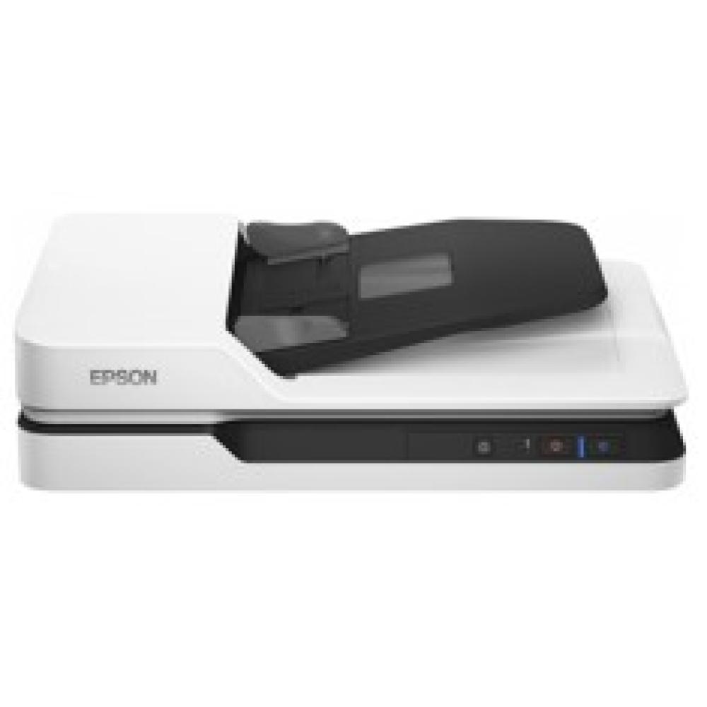 Escaner plano epson workforce ds - 1630 a4 - 25ppm - duplex - usb 3.0 - red opcional