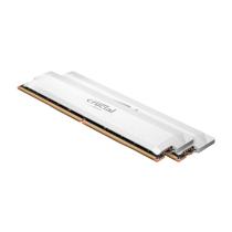 Memoria ram ddr5 32gb 2x16gb crucial pro white - udimm - 6000 mhz - pce 48000 - 1.35v