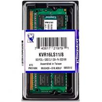 Memoria ram ddr3l 8gb kingston - sodimm - 1600mhz - pc3 12800 - cl11