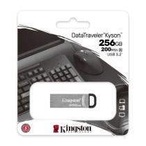 Datatraveler kyson unidad flash usb 256 gb usb tipo a 3.2 gen 1 (3.1 gen 1) plata