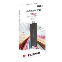 Datatraveler max unidad flash usb 256 gb usb tipo c 3.2 gen 2 (3.1 gen 2) negro