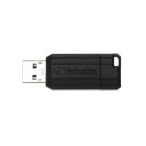 Memoria usb 2.0 verbatim pinstripe 16gb negro