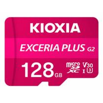 Tarjeta micro sd kioxia 128gb exceria plus g2 w - adaptador