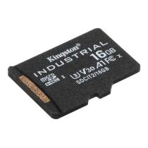 Tarjeta memoria sdhc 16gb kingston industrial uhs - i cl10
