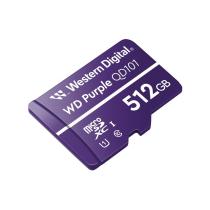 Tarjeta de memoria micro sdxc wd western digital purple sc qd101 512gb uhs - i cl10