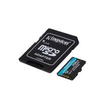 Tarjeta memoria micro secure digital sd xc 256gb kingston canvas go! plus clase 10 uhs - i u3 + adaptador sd