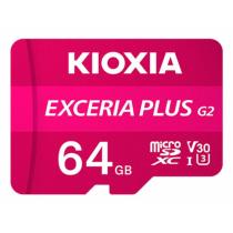 Tarjeta micro sd kioxia 64gb exceria plus g2 w - adaptador