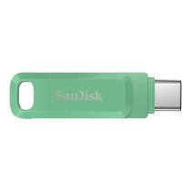 Memoria usb 3.2 usb tipo c sandisk 64gb ultra dual drive go verde absenta