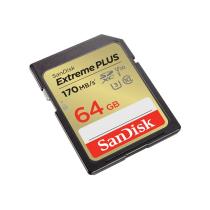 Tarjeta memoria secure digital sdxc 64gb sandisk extreme plus clase 10 uhs - i u3
