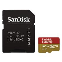 Tarjeta memoria sandisk micro secure digital 32gb sd extreme u3 uhs - i clase 10 a1