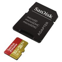Tarjeta memoria sandisk micro secure digital 32gb sd extreme u3 uhs - i clase 10 a1