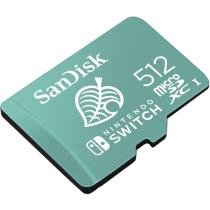 Tarjeta memoria sandisk micro secure digital 512gb cobranded sdxc uhs - i u3 clase 10 licencia nintendo