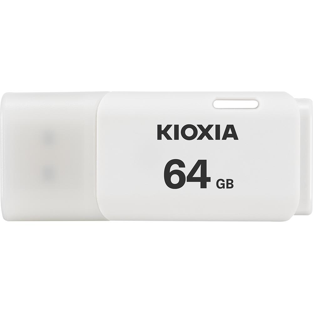 Memoria usb 2.0 kioxia 64gb u202 blanco