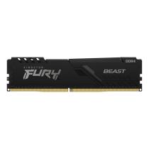 Memoria ram ddr4 16gb kingston - 3200mhz - pc4 - 25600 - fury beast rgb - negro - 1.2v
