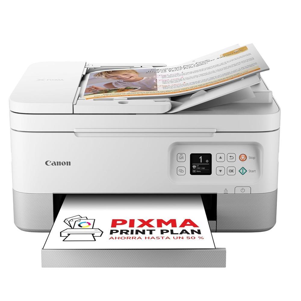 Multifuncion canon pixma ts7451i inyeccion color wifi - duplex impresion - blanca ppp