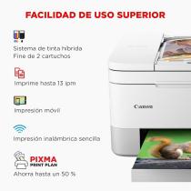Multifuncion canon pixma ts7451i inyeccion color wifi - duplex impresion - blanca ppp
