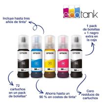 Ecotank et - 2840 inyeccin de tinta a4 4800 x 1200 dpi 33 ppm wifi