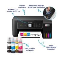 Multifuncion epson inyeccion color ecotank et - 2870 a4 - 33ppm - usb - wifi - wifi direct