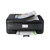 Multifuncion canon maxify tr7650 inyeccion color fax - a4 - 15ipm - duplex impresion - wifi - adf - tintas independientes