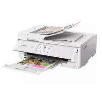 Multifuncion canon pixma ts9551ca inyeccion color a3 - blanca - red - wifi - duplex impresion - adf - tintas independientes - lc