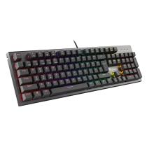 Teclado gaming genesis thor 300 red rgb usb