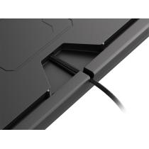 Teclado gaming genesis thor 300 red rgb usb