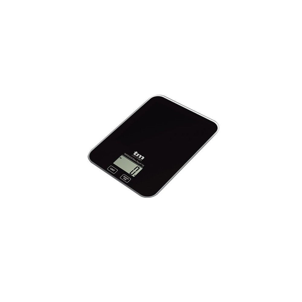 BASCULA DE COCINA 5KG NEGRA TME
