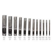 Juego Sacabocados Golpe 12 Piezas 3 a 19 mm