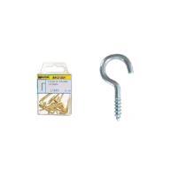 Hembrilla Abierta Zincada 16x30 mm. 22 unidades