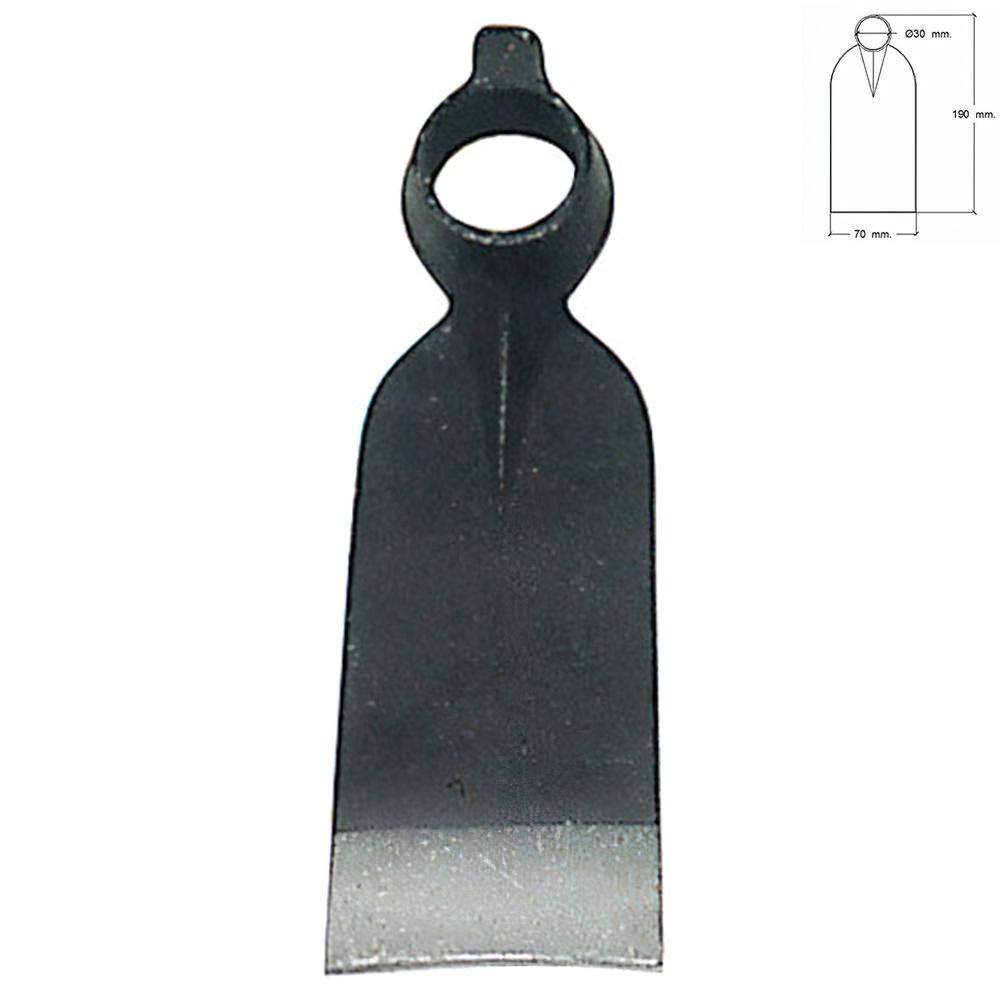 Azada Forjada Sin Mango 210/ 460 Gramos