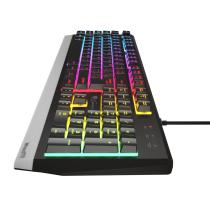 Teclado gaming genesis rhod 300 rgb usb