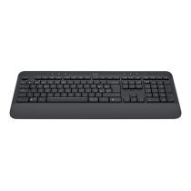 Teclado logitech signature k650 wireless inalambrico grafito