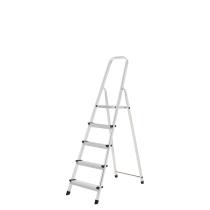 Oryx Escalera Aluminio 5 Peldaños Plegable, Uso doméstico, Antideslizante, Ligera y Resistente