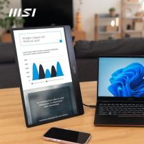 Monitor 15.6 pulgadas msi pro mp161 iron gray
